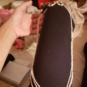 14k pearl necklace with 14k matching pearl earrin